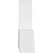 Ekena Millwork Portland Architectural Grade PVC Gable Bracket, 72"W x 15"H x 4"D x 6"F, 5/12 Pitch GBP072X15X0406POR00 - alternate 4